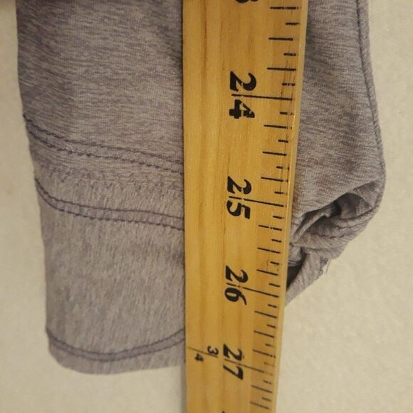 Apana Activewear Jacket Womens Med Purple Asymmetrical 1/4 Zip Pockets - Picture 6 of 10